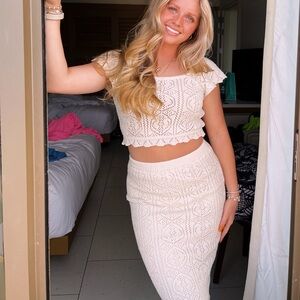 knit set!! worn ONCE